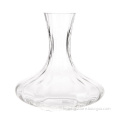 hand blown crystal clear glass wine decanter